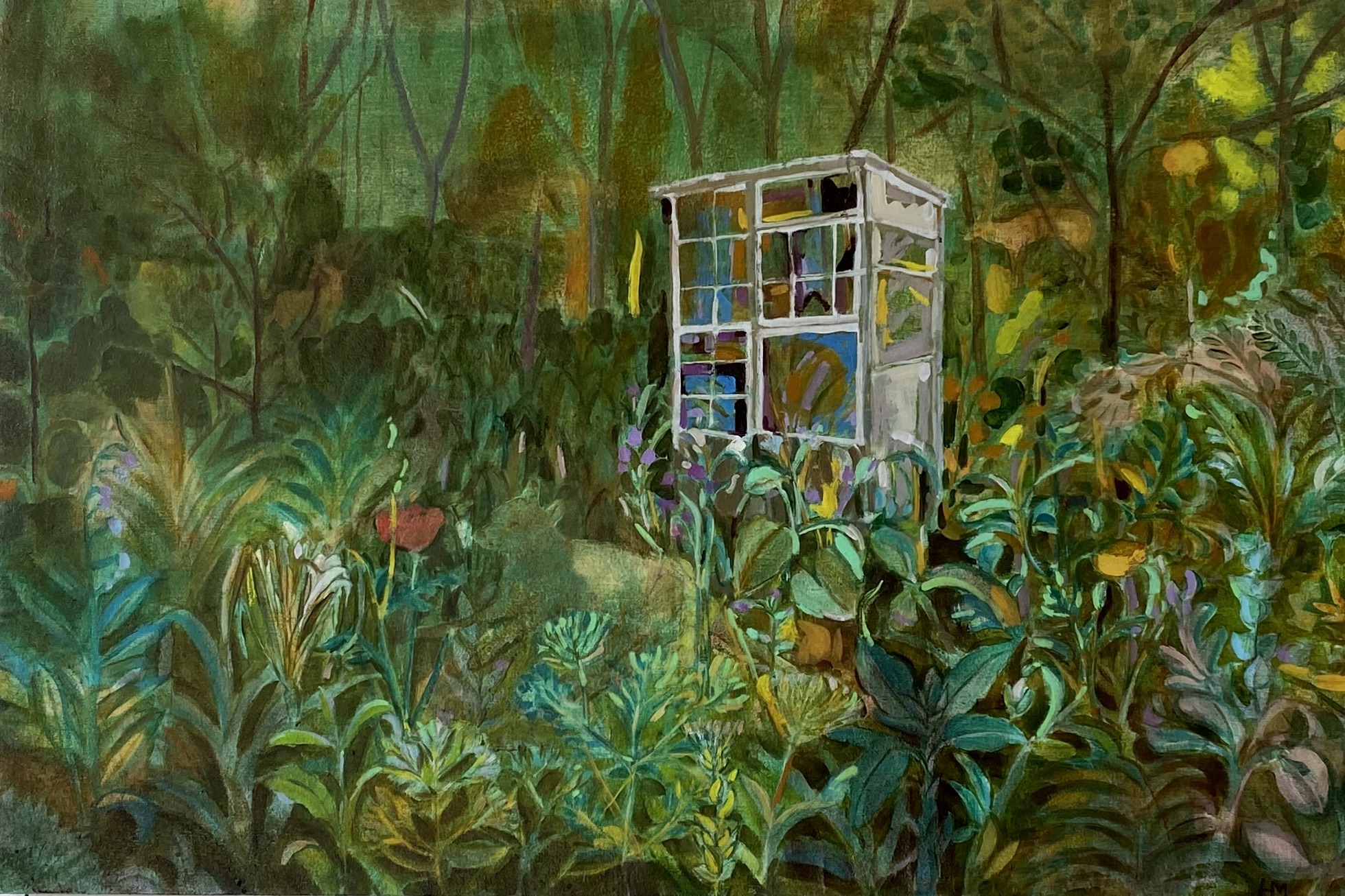 The painters' shack