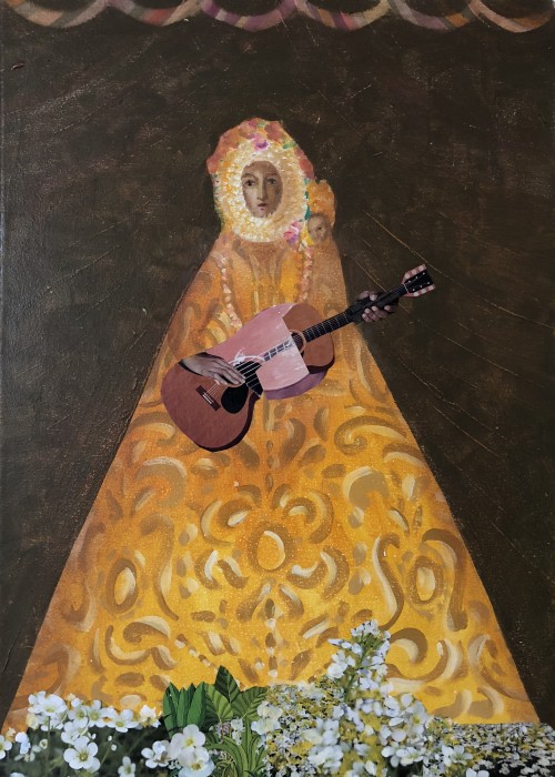 Madonna With Guitar